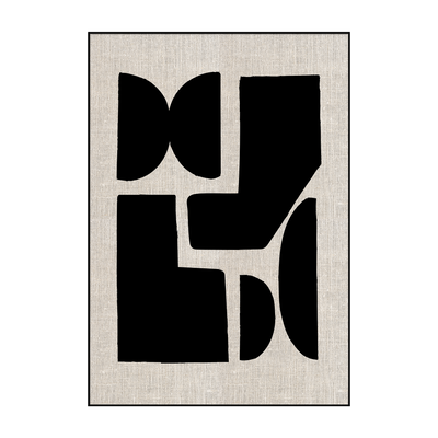 4MURS Toile imprimée Temoe Multicolore