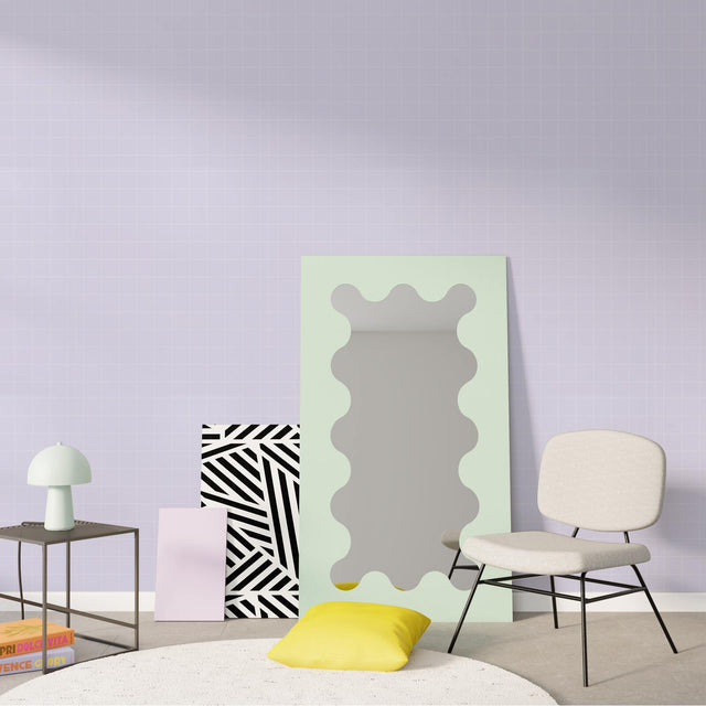 4MURS Papier peint intissé CARO coloris lilas