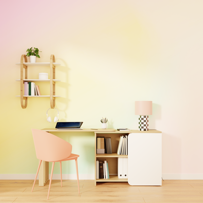 4MURS Papier peint panoramique XL Gradient Multicolore Satiné