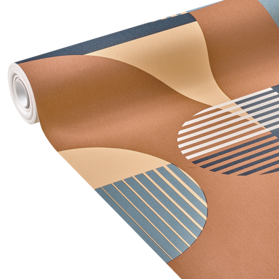 4MURS Papier peint intissé Iggy Multicolore