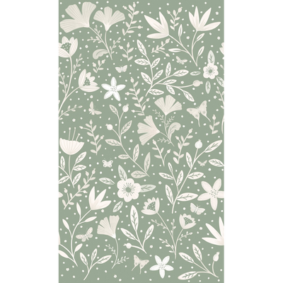 4MURS Papier peint panoramique L Inaya Vert de gris