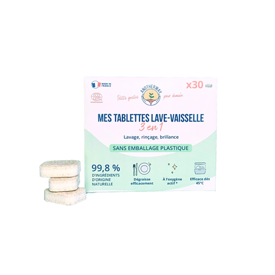 ANOTHERWAY Tablettes lave-vaisselle 3 en 1 Vert 540G