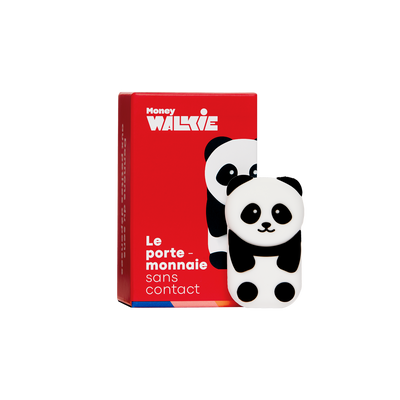 MONEY WALKIE Objet connecté Money walkie panda Blanc