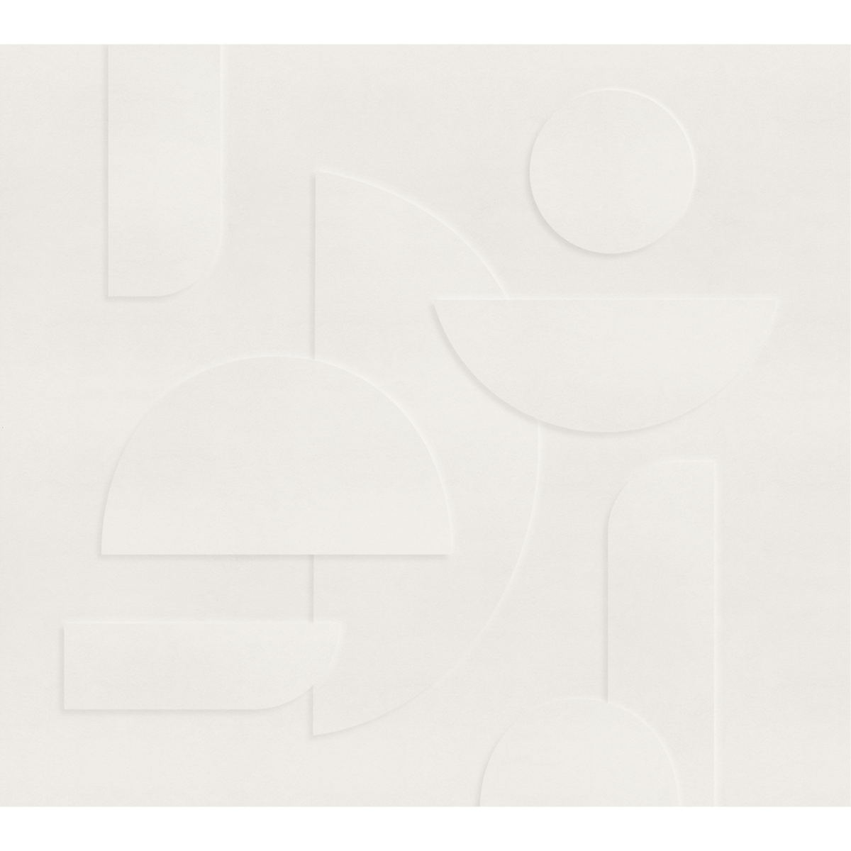 4MURS Papier peint panoramique XL Fresque 3d Blanc Mat