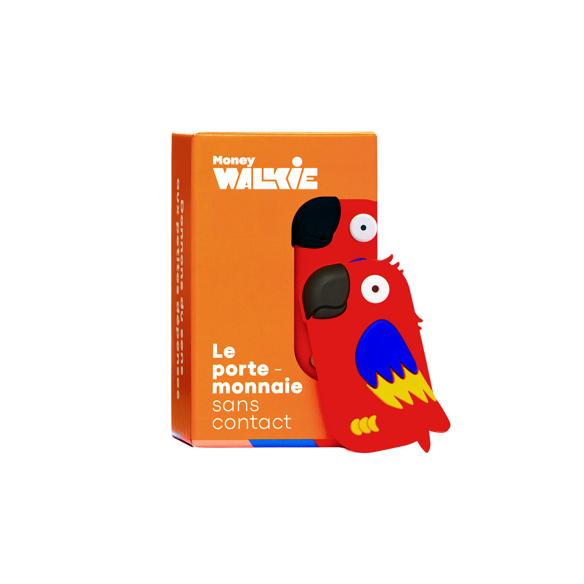 MONEY WALKIE Objet connecté Money walkie perroquet Rouge