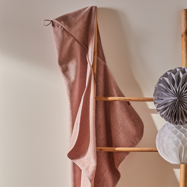 BAMBAM Cape de bain LULU coloris rose