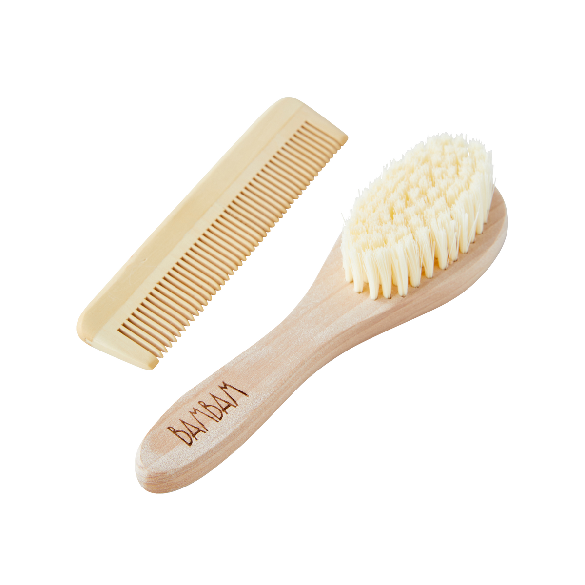 BAMBAM Coffret cosmétique Peigne et brosse Beige