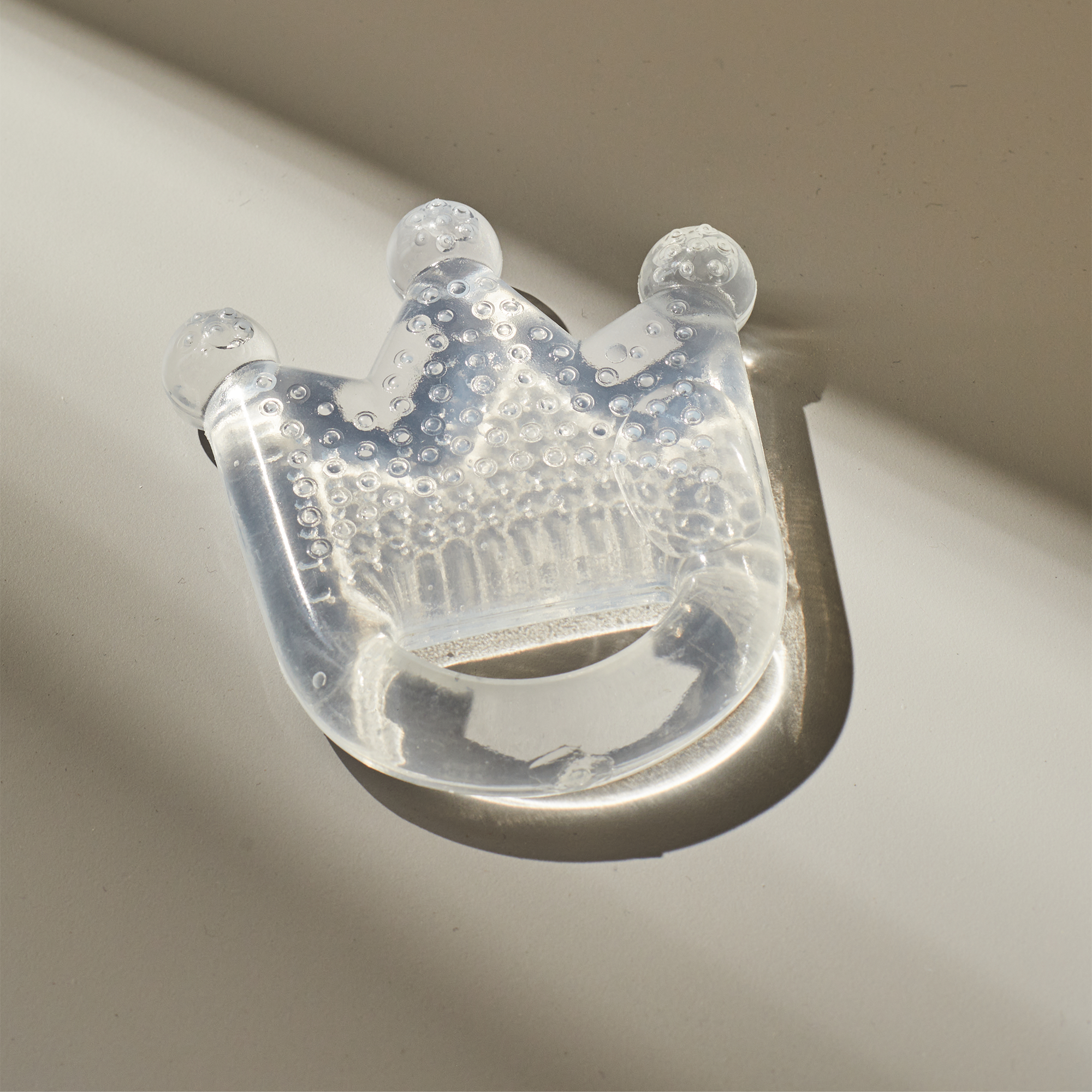 BAMBAM Anneau de dentition Couronne Transparent