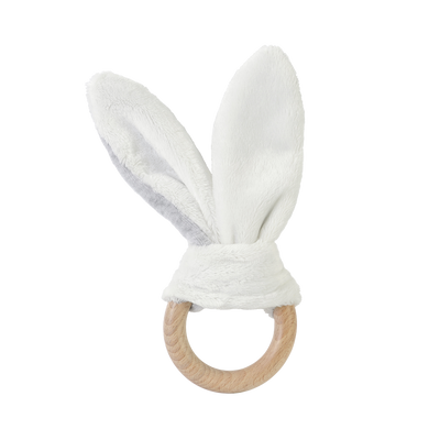 BAMBAM Hochet Anneau de dentition Beige, blanc