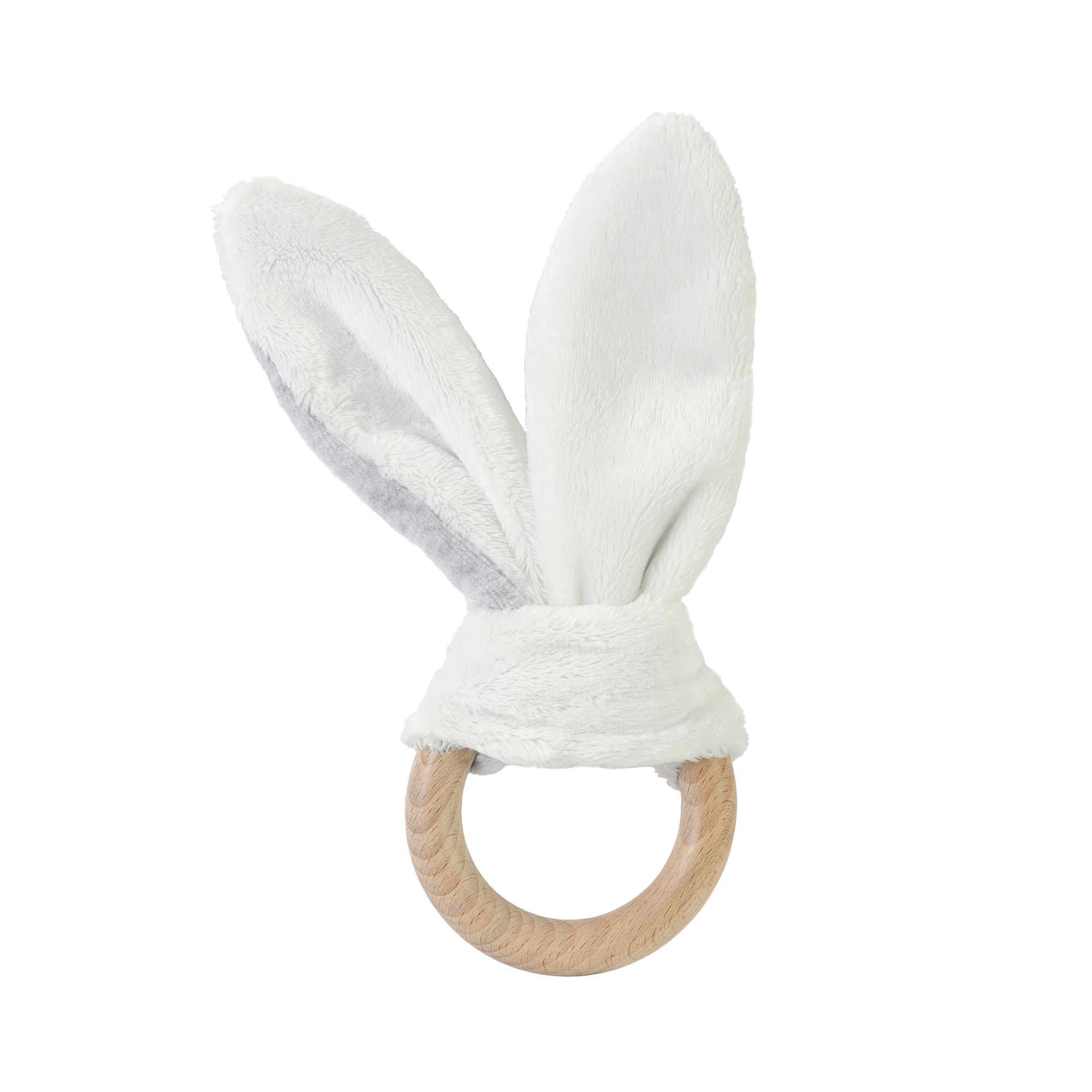 BAMBAM Hochet Anneau de dentition Beige, blanc