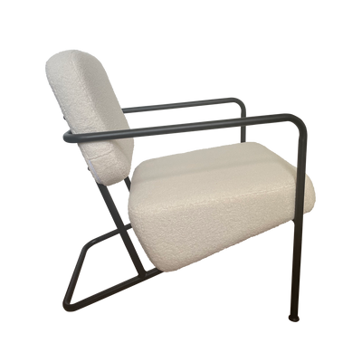 4MURS Fauteuil Sven Blanc