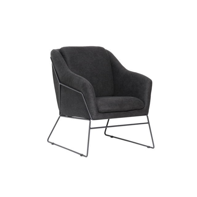 4MURS Fauteuil LUDO coloris noir