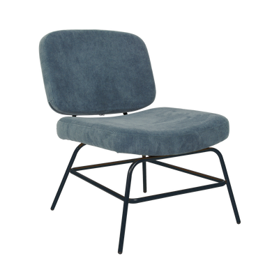 4MURS Fauteuil Basile Bleu