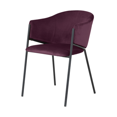 4MURS Fauteuil Cyrus Bordeaux 1 place