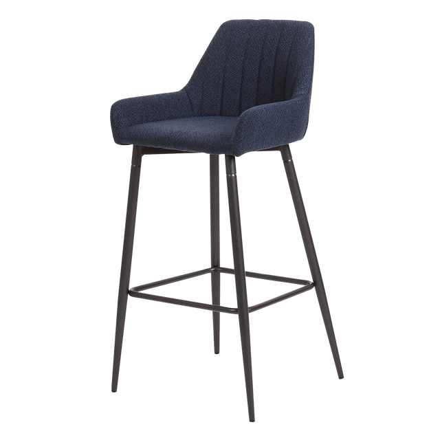 4MURS Tabouret de bar CASSIA coloris bleu