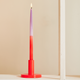 Bougie Pili Violet, orange