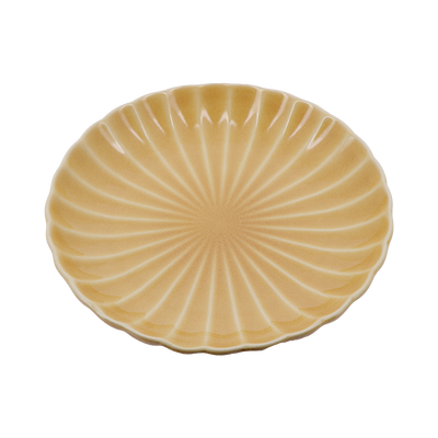 Assiette Sunny Ocre