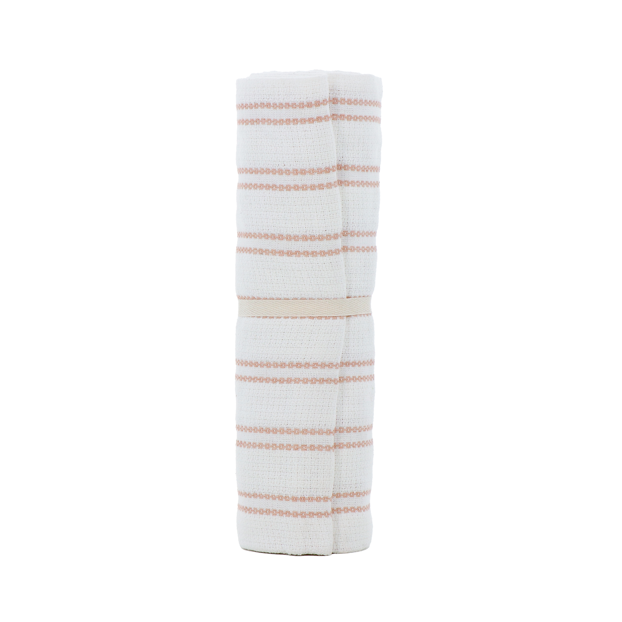 Plaid coton Mindy Beige, rose