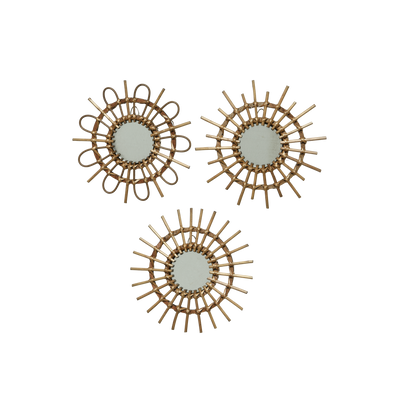 Miroir en bois Mataha Naturelle