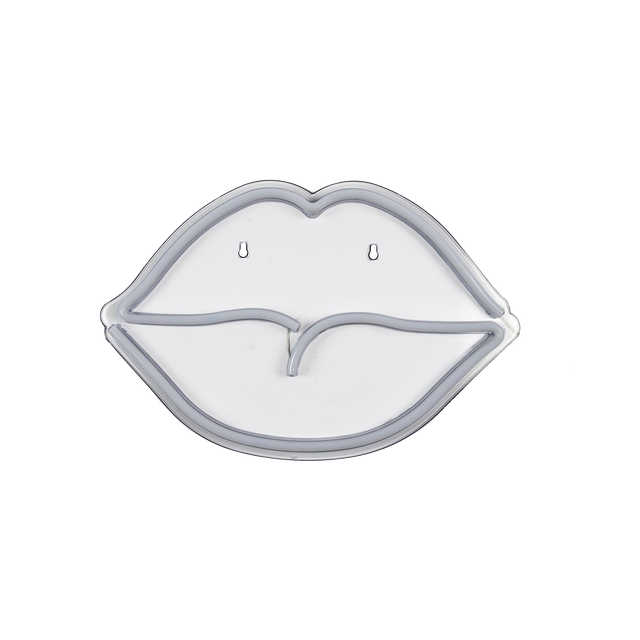 Néon BOUCHE coloris rouge