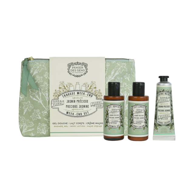 Panier des sens Coffret cosmétique TROUSSE WEEK-END JASMIN Jasmin Grandiflorum