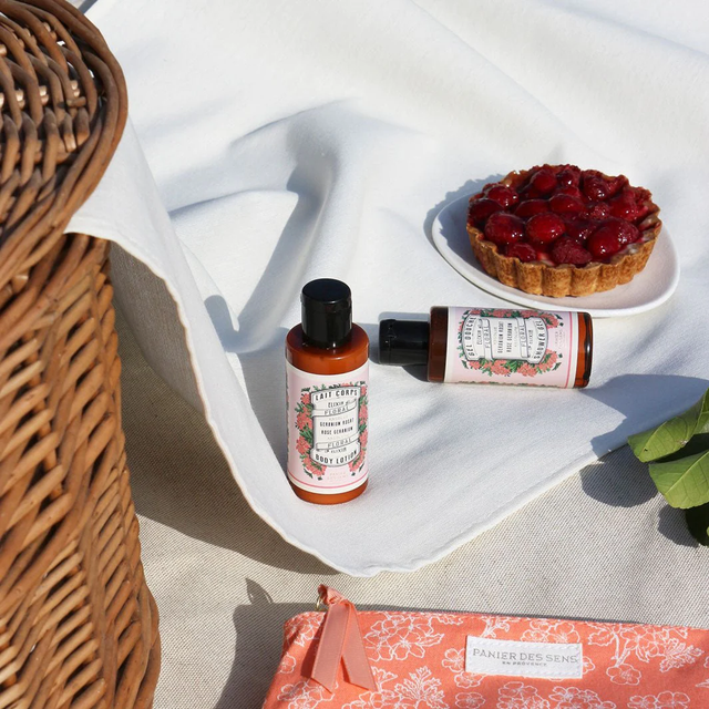 Panier des sens Coffret cosmétique TROUSSE WEEK-END GÉRANIUM Géranium