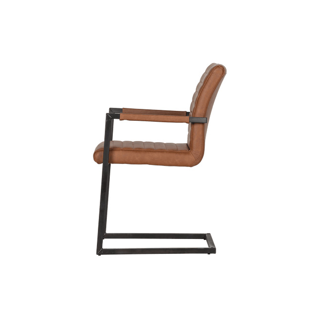 WOOOD Chaise BRENT coloris cognac