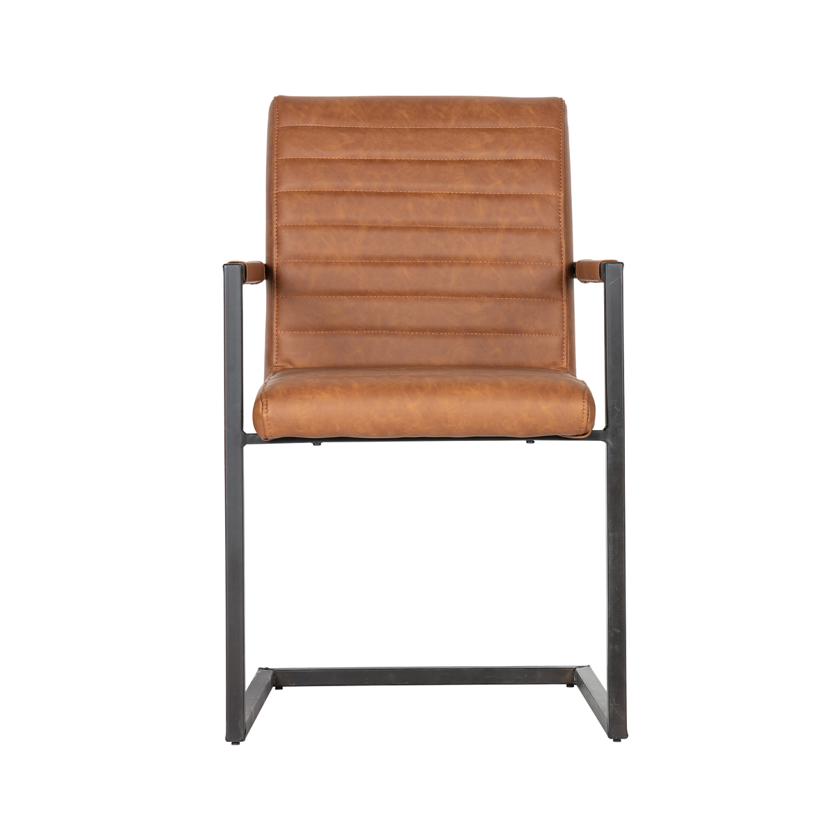 WOOOD Chaise Brent Cognac