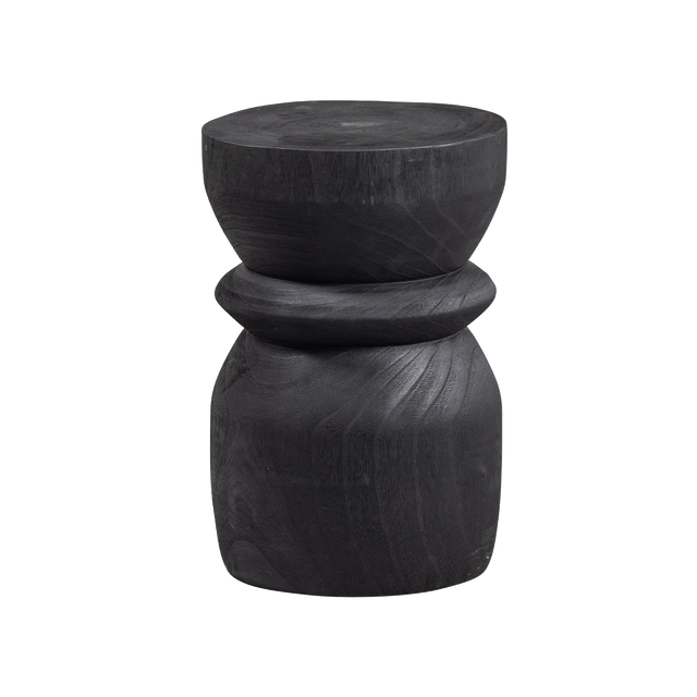 WOOOD Table d'appoint BIKKEL coloris noir