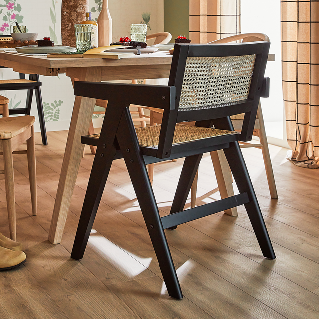 WOOOD Chaise SOREN coloris noir