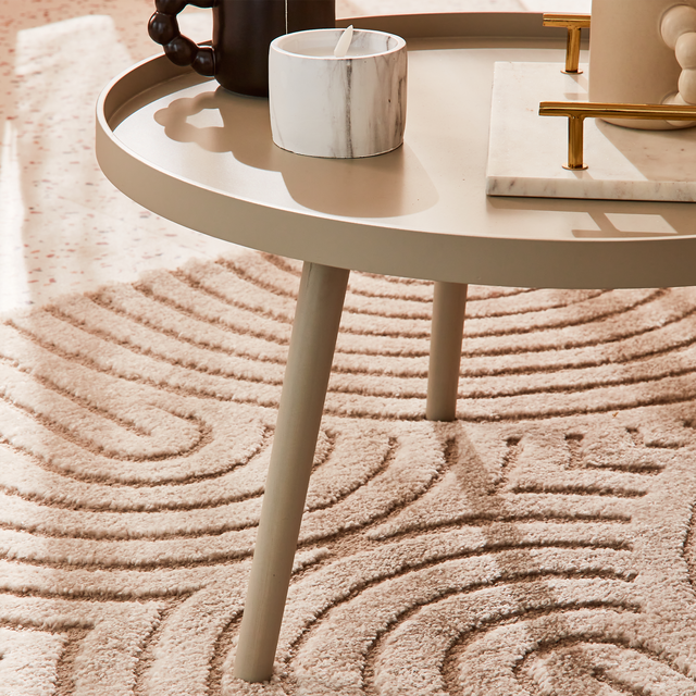 WOOOD Table d'appoint MESA coloris Antique Beige