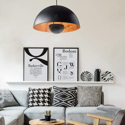 SEYNAVE Suspension Lucas Noir et orange