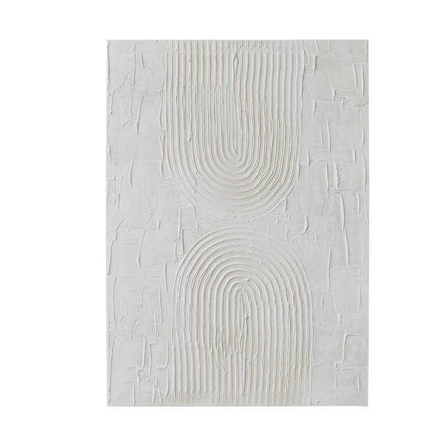 4MURS Tableau PHAENNA coloris blanc