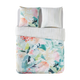 4MURS Parure de lit en percale de coton Aquarella Multicolore