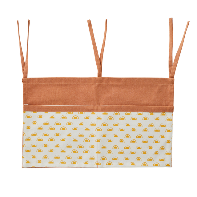 Rangement mural RANGEMENT LIT CHEMIN DES DUNES terracotta / blanc / jaune