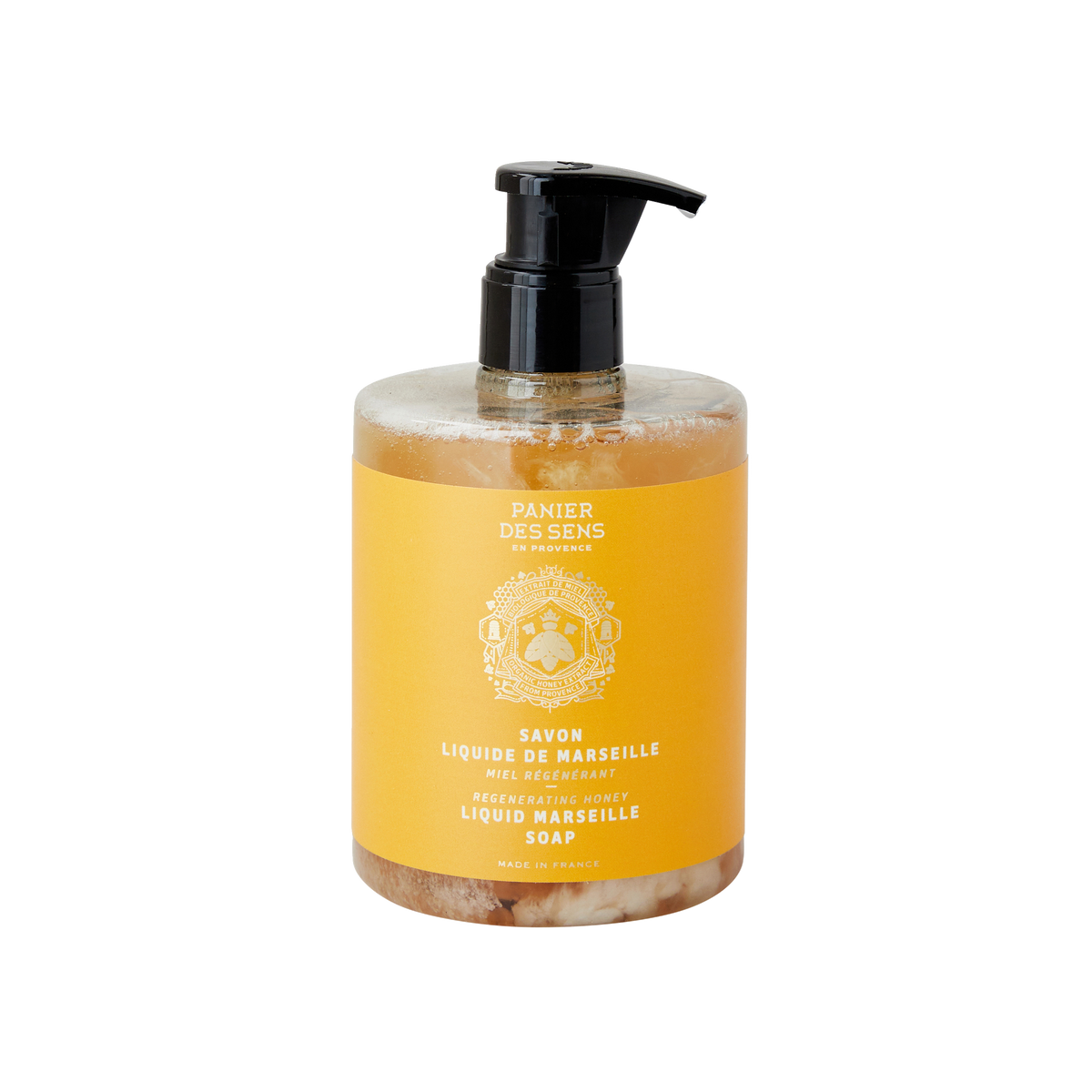 PANIER DES SENS Savon liquide Miel régénérant Orange Miel 500ML