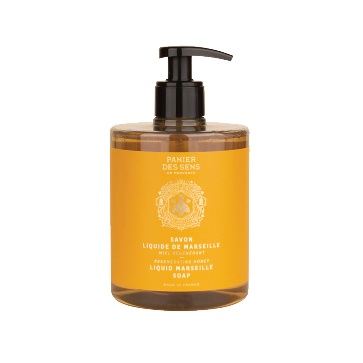 PANIER DES SENS Savon liquide Miel régénérant Orange Miel 500ML