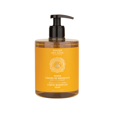 PANIER DES SENS Savon liquide Miel régénérant Orange Miel 500ML