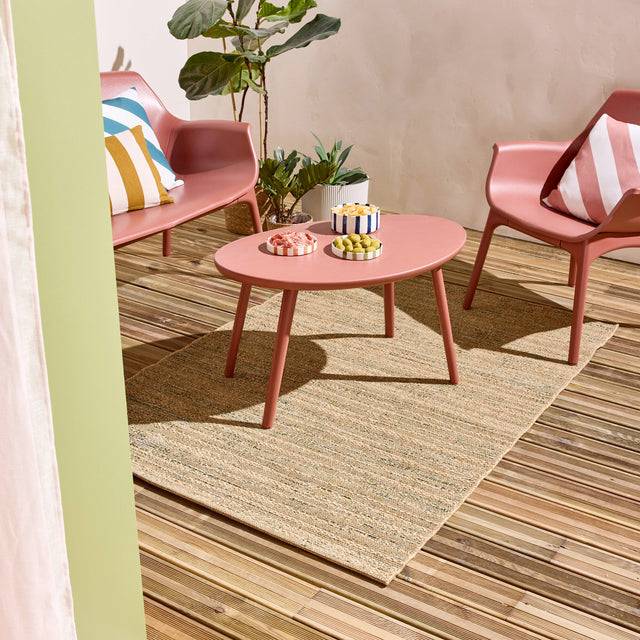 Salon de jardin ZION coloris terracotta