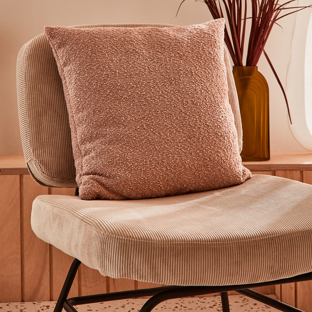 4MURS Coussin BALOO coloris rose grisé 45 x 45 cm