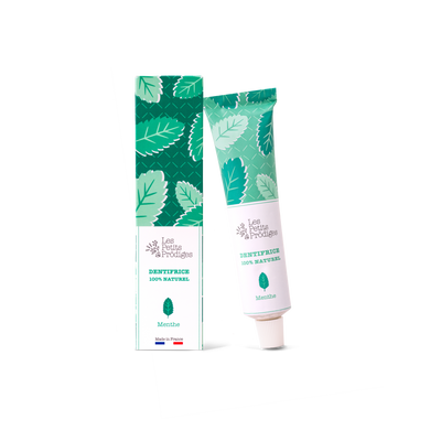LES PETITS PRÖDIGES Dentifrice Menthe Vert Menthe forte 75ML