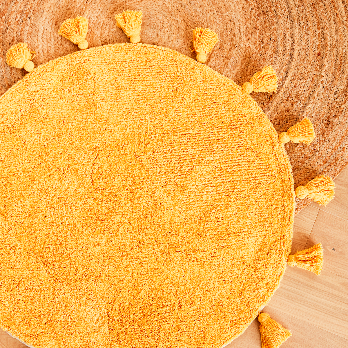 4MURS Tapis Sunshine Jaune soleil