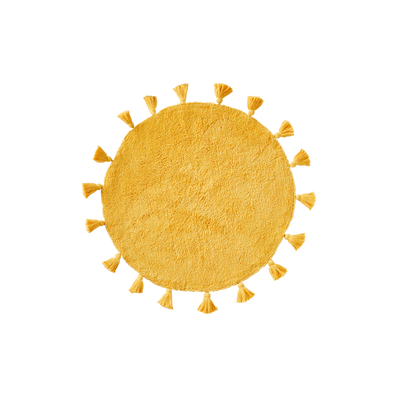 4MURS Tapis Sunshine Jaune soleil
