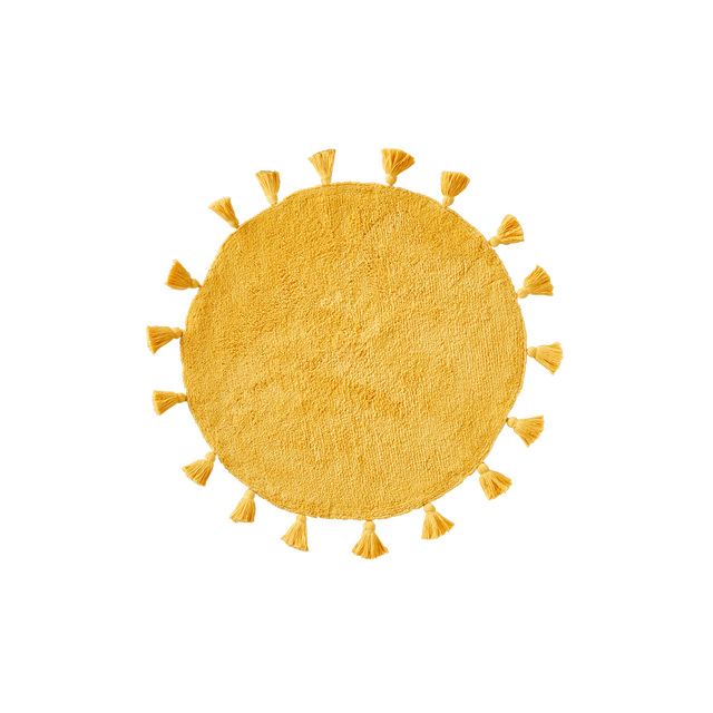 4MURS Tapis SUNSHINE coloris jaune soleil