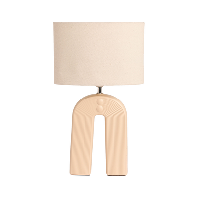 Lampe à poser Osiris Beige rosé