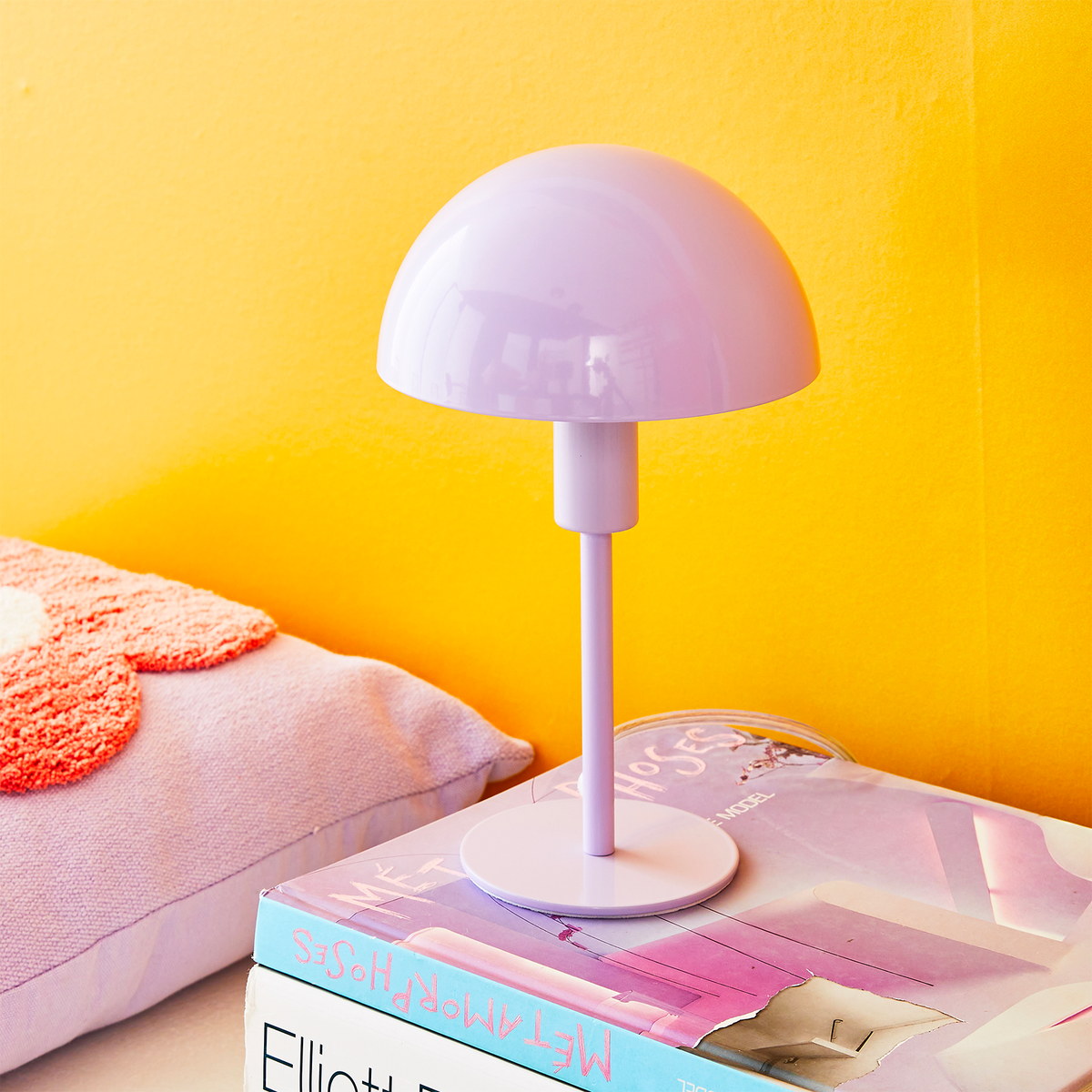 Lampe champignon Ellen Ultra parme
