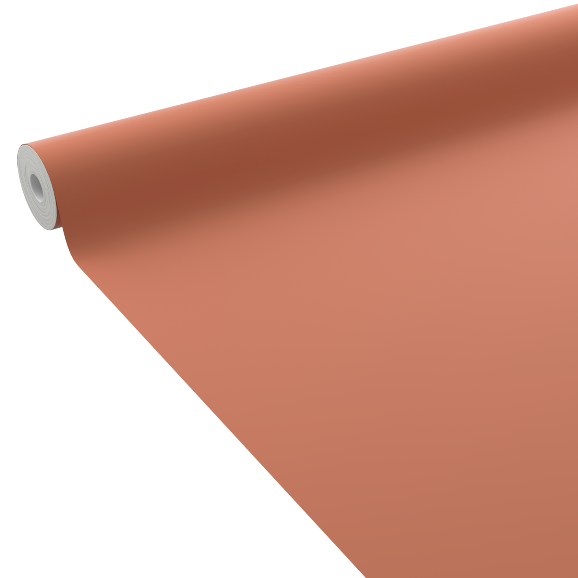 4MURS Papier peint intissé Opal Terracotta Lisse