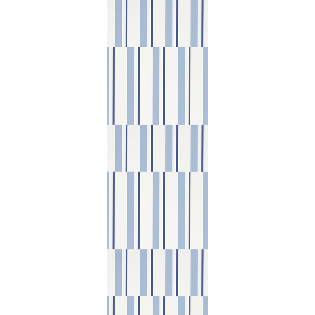 4MURS Papier peint intissé MARINE coloris bleu fumée