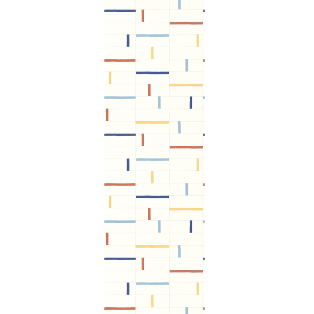 4MURS Papier peint intissé METROPOLIS coloris multicolore