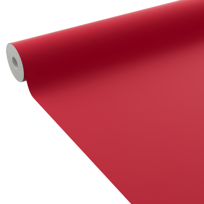 4MURS Papier peint intissé Opal Rouge Lisse